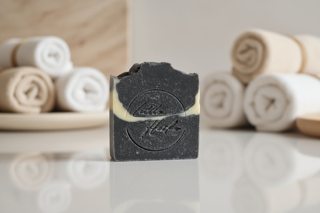 Tallow Charcoal Cleansing Bar  (Unscented)